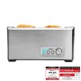 Gastroback Design Pro 4S 2 fetta/e 1500 W Nero, Acciaio inossidabile (42398)