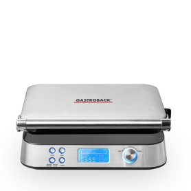 Gastroback Advanced Control 2 waffle 1600 W Nero, Argento (42424)