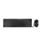 CHERRY DW 9500 SLIM tastiera Mouse incluso RF senza fili + Bluetooth QWERTY Inglese Nero, Grigio (JD-9500EU-2)