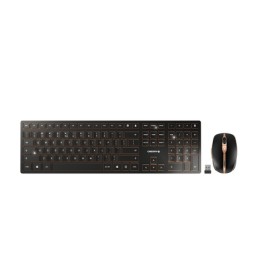 CHERRY DW 9100 SLIM tastiera RF senza fili + Bluetooth Ceco, Slovacco Nero (JD-9100CS-2)