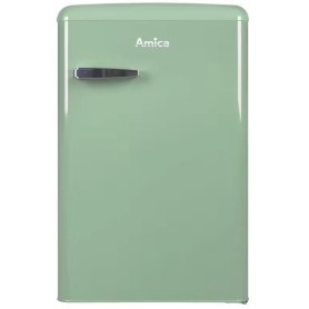 Amica VKS 15623-1 M Frigorifero retro a tutta camera, altezza 88 cm, 120 L, menta fresca