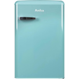 Amica VKS 15622-1 T Frigorifero retro a tutta camera, altezza 88 cm, 120 L, blu ghiaccio