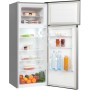 Exquisit KGC270-45-010E frigo-congelatore , larghezza 55 cm, 206 L, luce LED, argento