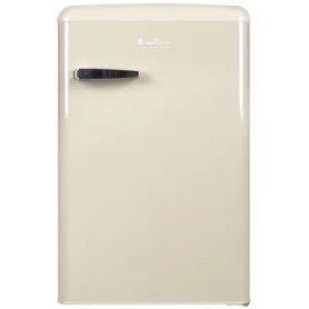 Amica KSR 361 160 B Frigorifero retro a libera installazione con congelatore , larghezza 55 cm, 108 L, crema caffè
