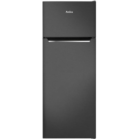 Amica DT 374 160 S Combinazione frigo-congelatore da mobile, larghezza 54 cm, 211 L, aspetto acciaio inox scuro