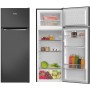 Amica DT 374 160 S Combinazione frigo-congelatore da mobile, larghezza 54 cm, 211 L, aspetto acciaio inox scuro