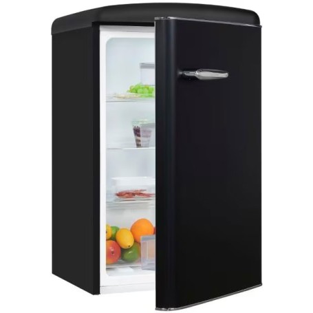 Exquisit RKS120-VH-160E frigorifero da appoggio retrò per tutta la stanza, larghezza 54,5 cm, 122 L