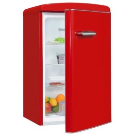 Exquisit RKS120-VH-160E Stand Retro frigorifero a tutta camera, larghezza 54,5 cm, 122 L