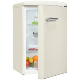 Exquisit RKS120-VH-160E frigorifero retrò da appoggio per tutta la stanza, larghezza 54,5 cm, 122 L