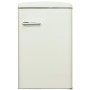Exquisit RKS120-VH-160E frigorifero retrò da appoggio per tutta la stanza, larghezza 54,5 cm, 122 L