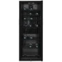 Exquisit GKS240-GT-160C frigorifero con porta in vetro, larghezza 54 cm, 237 L, ventola di ricircolo, chiusura porta, nero