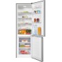 Combinazione frigo-congelatore Exquisit KGC265-70-010E, larghezza 50 cm, 269 L, aspetto inox