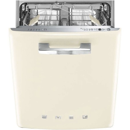SMEG STFABCR3 Selection 50'S Style Lavastoviglie incasso sottotop cm. 60 - 13 coperti - panna