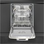 SMEG STFABCR3 Selection 50'S Style Lavastoviglie incasso sottotop cm. 60 - 13 coperti - panna