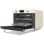 SMEG COF01CREU Selection 50'S Style Forno combinato a vapore da appoggio cm. 50 - panna lucido