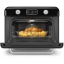 SMEG COF01BLEU Selection 50'S Style Forno combinato a vapore da appoggio cm. 50 - nero lucido