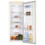 Exquisit frigorifero retrò RKS325-VH-160E, larghezza 55 cm, 225 L, illuminazione a LED