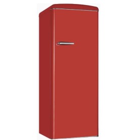 Exquisit frigorifero retrò RKS325-VH-160E, larghezza 55 cm, 225 L, illuminazione a LED