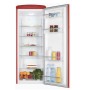 Exquisit frigorifero retrò RKS325-VH-160E, larghezza 55 cm, 225 L, illuminazione a LED