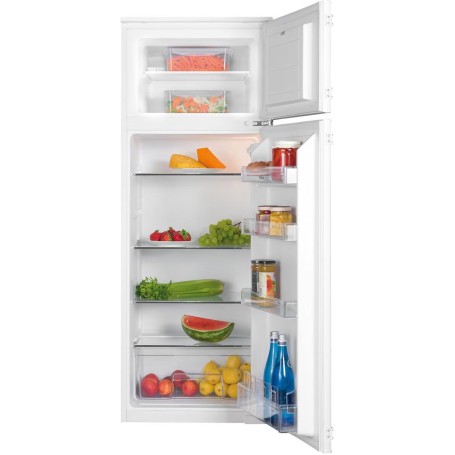 Combinazione frigo-congelatore da incasso Amica EDTS 374 900, altezza nicchia: 145 cm, 220 l