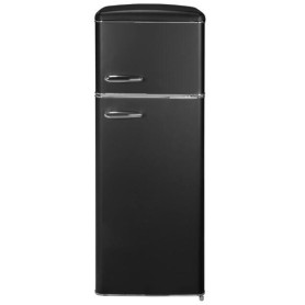 Exquisit Combinazione frigo-congelatore retrò RKGC270-45-H-160E, 206 L, larghezza 54,5 cm, con ruote