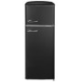Exquisit Combinazione frigo-congelatore retrò RKGC270-45-H-160E, 206 L, larghezza 54,5 cm, con ruote