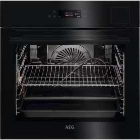 AEG BSK792280B EEK: Forno a vapore A++, largo 60 cm, 70 litri, pulizia a vapore, assistente di cottura, nero