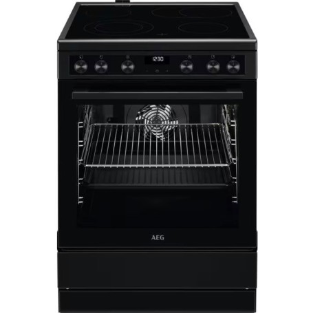 AEG CCB6445BBB EEK: Forno elettrico libera installazione con piano cottura in vetroceramica, larghezza 60 cm, 73 litri