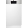 AEG FEE73407ZM Lavastoviglie parzialmente integrata, larghezza 45 cm, 9 coperti