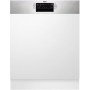 AEG FEB52620ZM Lavastoviglie parzialmente integrata, larghezza 60 cm, 13 coperti