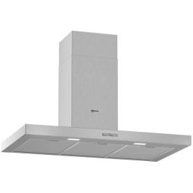 NEFF D92BBC0N0 N30 EEK: Cappa a parete D, larghezza 90 cm, scarico/ricircolo, LED, Clean Air, acciaio inox