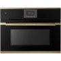 Küppersbusch CBM 6550.0 S4 , forno con microonde, nero / oro