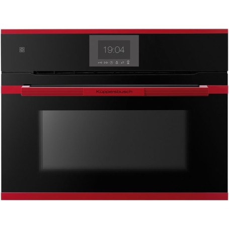 Küppersbusch CBM 6550.0 S8, forno con microonde, nero/peperoncino piccante