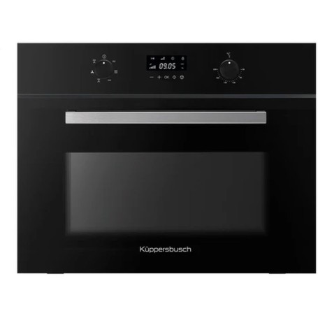 Küppersbusch CMK 6120.0 S, forno con microonde, nero, 45 cm