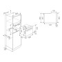 Küppersbusch CBP 6332.0 S1, forno compatto nero / acciaio inossidabile, EEK: A+