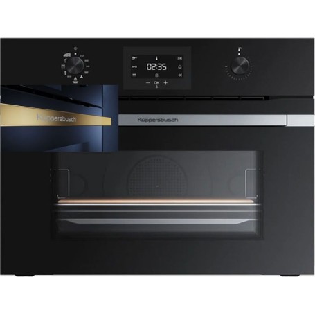 Küppersbusch CBP 6332.0 S4 AirFry, forno compatto nero / oro, EEK: A+, 45CM