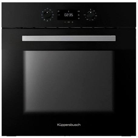 Küppersbusch B 6120.0 S Forno multifunzione da incasso B 6120.0 S finitura nero con maniglia design acciaio da 60 cm