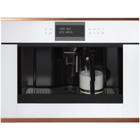 Küppersbusch CKV 6550.0 W7 , macchina da caffè completamente automatica bianco / rame