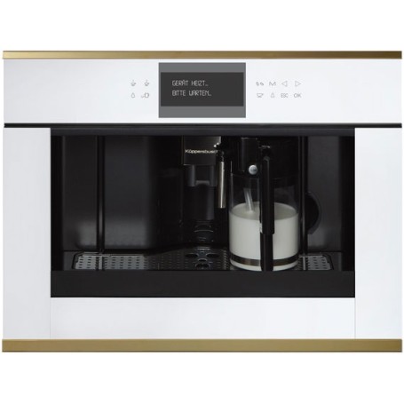 Küppersbusch CKV 6550.0 W4 , macchina da caffè completamente automatica bianco/oro