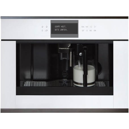Küppersbusch CKV 6550.0 W2, macchina da caffè completamente automatica bianca / cromata nera
