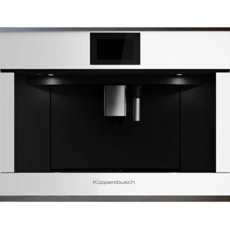 Küppersbusch CKV 6800.0 W2 , macchina da caffè completamente automatica bianca / cromata nera
