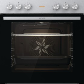 Gorenje BC6715E02XK forno da incasso, larghezza 60 cm, 77 L, funzione pizza, aria circolante, grill grande