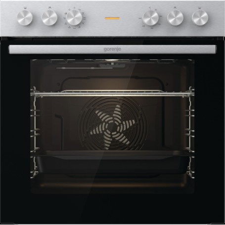 Gorenje BC6715E02XK forno da incasso, larghezza 60 cm, 77 L, funzione pizza, aria circolante, grill grande
