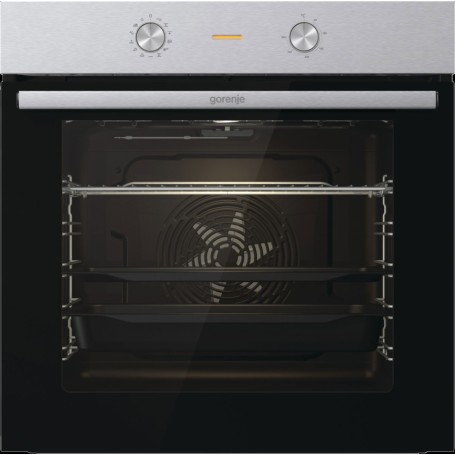 Gorenje BO6717E03X EEK: Forno da incasso, altezza nicchia 60 cm, 77 L, AirFry, funzione vapore, PerfectGrill