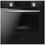 Amica EBPX 945 600 SM EEK: Forno da incasso A+, larghezza 60 cm, pirolisi, funzione eco, 9 funzioni forno
