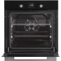 Respekta AB700-33 EEK: Forno da incasso, 60 cm di larghezza, 80 L, 8 impostazioni del forno, timer LED