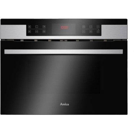 Forno compatto da incasso Amica EBC 841 600 E, larghezza 60 cm, 44 L, con microonde, 13 programmi automatici