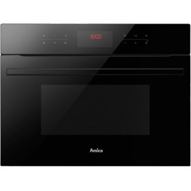 Amica EBC 841 600 S EEK: Un forno compatto da incasso con microonde, 44 L, aria calda, 13 programmi