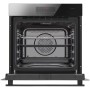 Amica EBSX 949 610 S EEK: Forno da incasso A+ Injection-Steam, larghezza 60 cm, 77 L, vaporiera, Octa Timer, CoolDoor3, nero