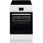 Fornello a libera installazione AEG CCB54483BW , 57 L, larghezza 50 cm, cucina biologica, carrello portapiatti